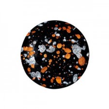 Les perles par Puca® Cabochon 18 mm - Jet tweedy 23980/45703